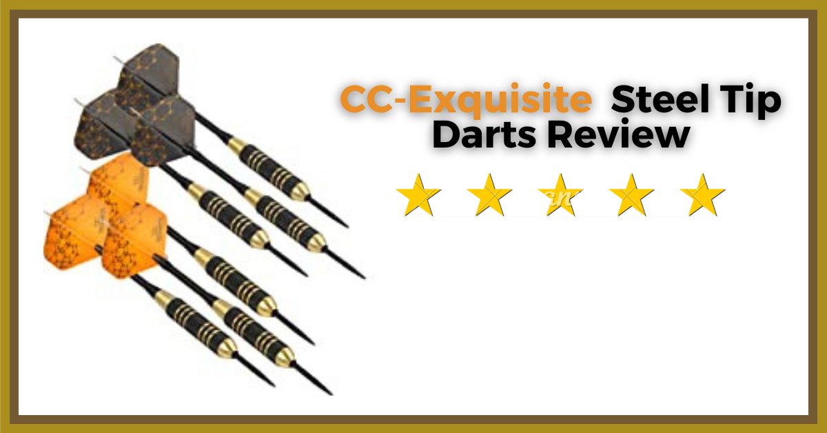 CC-Exquisite Steel Tip Darts Set (The Ultimate Review)