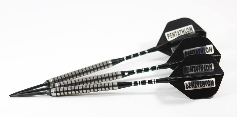 US Darts - Xtreme 26 Grams - 90% Tungsten Darts, Ringed Grip, Moveable Point Darts with ACE Points + Upgrade Kit
